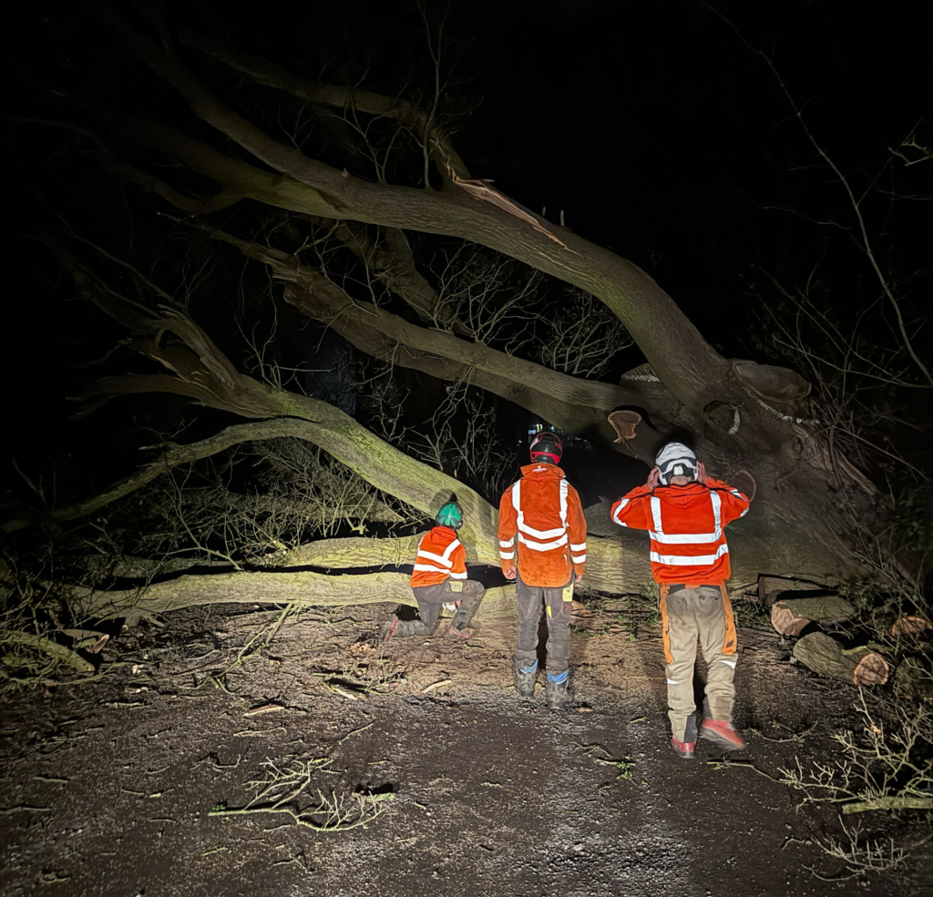 emergency call out at night